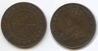 Hong Kong Britisch 1 Cent G6591 - Georg V. Britisch -