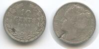 Niederlande 10 Cents G13487 - RAR Wilhelmina I. 1890-1948 Netherlands -