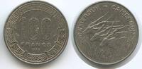 Kamerun 100 Francs G1222 - Antillopen Central African States Cameroon -