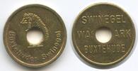 Frankreich Paris 25 Centimes Phonograph Token Wertmarke G15253 - Royal Chansons Paris , 39 Bd de Strasbourg - France -