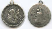 Deutschland Bayern Wallfahrtsmedaille Pilgermedaille nd. M3495 - Hl. Bruder Konrad von Altötting Gnadenbild Frau von Altötting Sehr schön