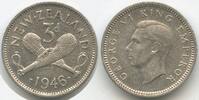 Neuseeland 3 Pence H1410 - Patu King George VI. 1936-1952 New Zealand -