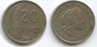 Peru 20 Centavos G2628 - UN MIL NOVECIENTOS CUARENTA -