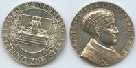 Österreich Silbermedaille M#7429 - Baden Stadterhebung 1480-1980 Kaiser Friedrich III. -