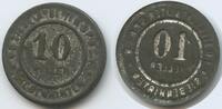 Österreich Kaiserreich Siebenhirten 10 Heller Wertmarke Jeton G8184 - 1.Ö.Ziegelarbeiter Sp.& C.V. -