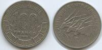 Zentralafrikanische Staaten 100 Francs CFA G15472 - Antilopen Central African Republic -