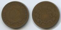 Vereinigten Staaten von Amerika 2 Cents G9434 - Union Shield USA SEHR RAR United States -