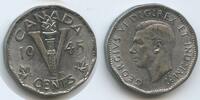 Kanada 5 Cents G6555 - Chrom King George VI. 1936-1952 Canada -