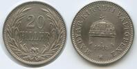 Ungarn Kaiserreich 20 Filler G14781 - Franz Joseph I. 1848-1916 Hungary -