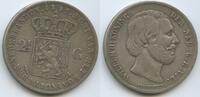 Niederlande Königreich 2½ Gulden H0965 - Wilhelm III. 1849-1890 Netherlands Koninkrijk der Nederlanden -