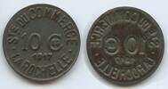 Frankreich 10 Centimes Token Coinage T233 - La Rochelle Ste. du Commerce France Jeton -