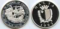 Malta 5 Liri (10 Ecus) Silber G0487 - 430 Years of Defence of Christian Europe Proof -