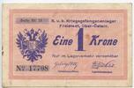 Österreich 1 Krone GB367 - Freistadt Oberösterreich K.u.k. Kriegsgefangenenlager Notgeld -