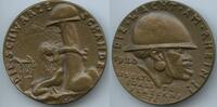 Deutsches Reich Weimar Bronzegussmedaille nach Karl Goetz GN1185 - Die schwarze Schande - Die Wacht am Rhein - Nackte Frau an Phallus -