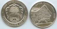 Österreich Vorarlberg Große Silber Schraubmedaille mit Einlage M#0377 - 1100 Jahre Dornbirn Torrinpuirron 895-1995 - Rotes Haus erbaut 1639 -