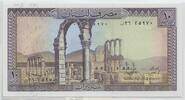 Libanon 10 Livres GB730 - Banknote - Lebanon Pigeons' Rock Beirut - Ruins of Anjar -