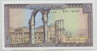 Libanon 10 Livres GB744 - Banknote - Lebanon Pigeons' Rock Beirut - Ruins of Anjar -