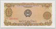 Vietnam 1 Dong (MỘT ÐỒNG) GB743 - Banknote - Socialist Republic NGÂN HĀNG NHĀ NU'Ó'C VIÊT NAM -