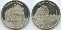 Deutschland Bundesrepublik Nordrhein-Westfalen Medaille M822 - Sparkasse Siegen Geschäftsstelle Deuz - 700 Jahre Deuz 1290-1990 -