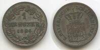 Bayern 1 Kreuzer H1214 - Maximilian II. Joseph 1848-1864 -
