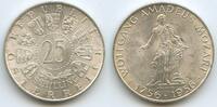 Österreich 2.Republik 25 Schilling H0595 - Wolfgang Amadeus Mozart 1756-1956 Austria -