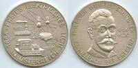 Österreich Vorarlberg Kennelbach bei Bregenz Große Silbermedaille GN1184 - Friedrich Wilhelm Schindler 1856-1920 - Erstes elektrisches Licht -