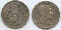 Österreich Kaiserreich 1 Corona (1 Krone) G5695 - Kaiser Franz Joseph I. 1848-1916 Austria -