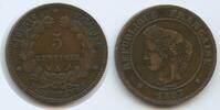 Frankreich 5 Centimes G1899 - Liberty France -