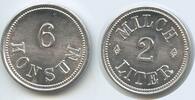 Österreich Steiermark Milchmarke 2 Liter Milch Wertmarke M#5791 - Eisenerz 6 Konsum - Austria Milktoken -