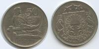 Lettland 50 Santimu G8451 - Segelboot Latvia Latvija -