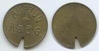 Österreich Wien Token Jeton Wertmarke G8142 - Aufzug A.& B.G. Wien Aufzugsmarke -