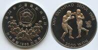 Südkorea 2000 Won G7248 - Olympia Seoul 88 Boxen Proof PP -