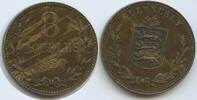Guernsey 8 Doubles G7471 - British Dependency Georg V. 1910-1936 Bailiwick of Guernsey -