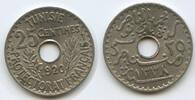 Tunesien Französisches Protektorat 25 Centimes G0103 - Muhammad al-Nasir Bey 1906-1922 Tunisia -
