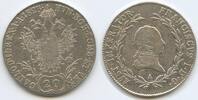 Österreich Kaiserreich 20 Kreuzer Silber H0233 - Franz II. 1792-1835 Austria Vienna -