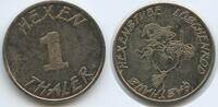 Deutschland Bundesrepublik Hessen 1 Hexen-Thaler Wertmarke G13788 - Hexenstube in Löschenrod Eichenzell -
