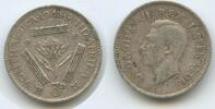 Südafrika 3 Pence Silber G3155 - George VI. South Africa Suid-Afrika -