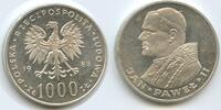 Polen 1000 Zlotych H0707 - Papstbesuch Johannes Paul II. - Visit of Pope John Paul II. Poland -