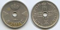 Norwegen 50 Öre (50 Øre) G2346 - Haakon VII. 1905-1957 Norge Norway -