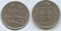 Lettland 50 Santimu G8450 - Segelboot Latvia Latvija -
