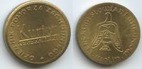 Polen Wolin Freilichtmuseum Medaille Souvenir Token G16351 - Centrum Słowian i Wikingów - Kurier Szczeciński -
