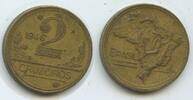 Brasilien 2 Cruzeiros G15402 - Republic of the United States of Brazil Brésil -