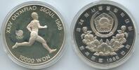 Südkorea 10000 Won Silber G3814 - Marathon Runner Olympide Seoul 1988 Diving Korea South -