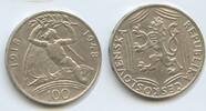 Tschechoslowakei 100 Korun G0593 - Czechoslovakia 30th Independence 1918-1948 -