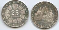 Österreich 2.Republik 25 Schilling Silber H0737 - Belvedere - 300th Anniversary of birth of Lukas von Hildebrandt Austria -