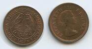 Südafrika 1 Farthing (¼ Penny) G3147 - Cape Sparrows Elizabeth II. South Africa Zuid-Afrika -