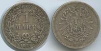 Deutsches Reich Kaiserreich 1 Mark Silber G10234 - Wilhelm I. 1871-1888 Germany Empire -