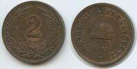 Ungarn Kaiserreich 2 Filler G4144 - Franz Joseph I. 1848-1916 -
