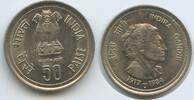 Indien 50 Paise G9479 - India-Republic Death of Indira Gandhi 1984 -