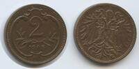 Österreich 2 Heller G3970 - Franz Joseph I. 1848-1916 Austria -